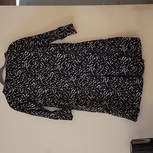 COS Mock Neck Tunic Dress